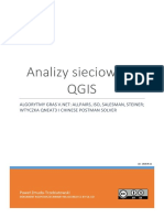 QGIS Analizy Sieciowe