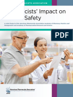 Pharmacists' Impact On Patient Safety