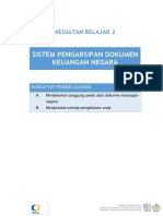 Modul KB 2 - Sistem Pengarsipan Dokumen Keuangan Negara