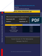 DSP Lab Experiment 09 - Group 02 - e