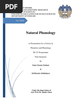 Natural Phonology Final