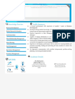 Knowledge Purview Profile Summary: Business Development Market Research & Analysis