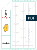 6 Trace Les Lettres Minuscule Cursive F