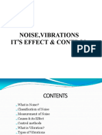 Noise, Vibrations Its Effects & Control