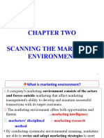 Chapter Two Scanning The Marketing Environment