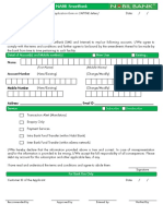 Smart Bank Application Form English