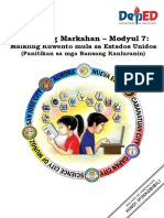 Filipino 10 MODYUL7-Maikling Kuwento Mula Sa Estados Unidos FINAL Version