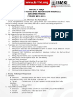 Program Kerja ISMKI Generasi Mandiri 2010-2011