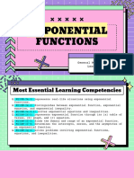 Exponential Functions: General Mathematics Lesson 4