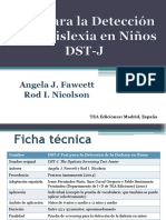 DST J Test para La Deteccioacuten de La Dislexia en Nintildeos