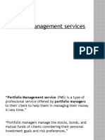Porfolio Management Services