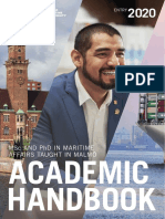 WMU Academic Handbook 2020 AW Online Single