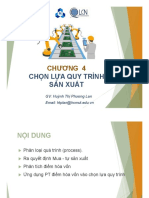 IM3003. QLSXKS - 4. Chọn Lựa Quy Trình