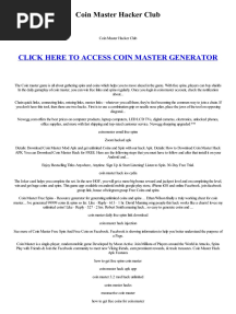Click Here To Access Coin Master Generator