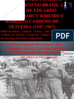 ETNOLOGIA DO CONTATO INTERÉTNICO NO BRASIL A PARTIR DE EDUARDO GALVÃO, DARCY RIBEIRO E ROBERTO CARDOSO DE OLIVEIRA (1947-1967)s