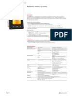 CVM-C5: Multimeter Analyzer For Panels