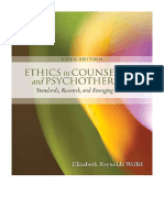 Ethics in Counseling & Psychotherapy - Elizabeth Reynolds Welfel