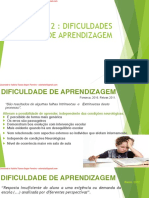 Dificuldades de aprendizagem e seus fatores