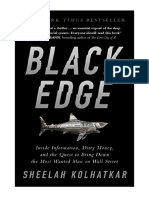 Black Edge: Inside Information, Dirty Money, and The Quest To Bring Down The Most Wanted Man On Wall Street - Sheelah Kolhatkar