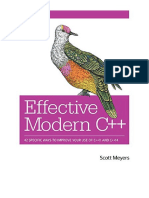 Effective Modern C++: 42 Specific Ways To Improve Your Use of C++11 and C++14 - Scott Meyers