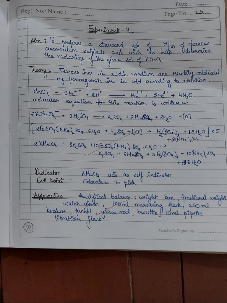 Titration Class 12th Chemistry PDF