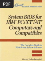 System BIOS For IBM PC - XT - AT Computers and Compatibles