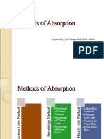 Methods of Absorption