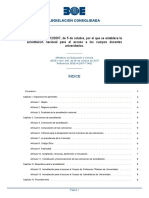 Ministerio de Educación y Ciencia - 2007 - Real Decreto 1312 2007 , de 5 de octubre , por el que se establece la acreditación nacional-annotated