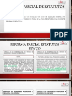 REFORMA PARCIAL ESTATUTOS FEWCO