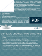 Ship-Board Organizational Structure