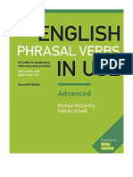English Phrasal Verbs in Use Advanced Book With Answers: Vocabulary Reference and Practice - Michael McCarthy