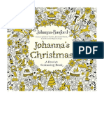 Johanna's Christmas: A Festive Colouring Book - Johanna Basford