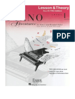 Piano Adventures All-in-Two Level 1 Lesson/Theory: Lesson & Theory - Anglicised Edition - Keyboard Instruments