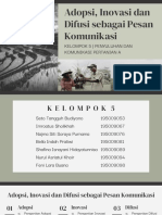 Kelompok 5 Adopsi, Inovasi Dan Difusi Sebagai Pesan Komunikasi