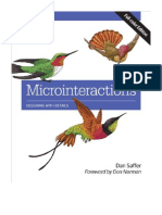 Microinteractions: Full Color Edition - Dan Saffer