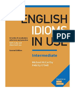 English Idioms in Use Intermediate Book With Answers: Vocabulary Reference and Practice - Michael McCarthy