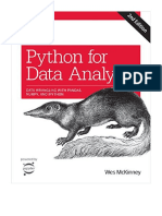 Python For Data Analysis: Data Wrangling With Pandas, NumPy, and IPython - Wes McKinney