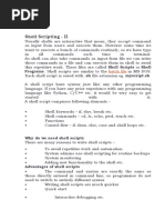 Unit-5 Shell Scripting