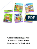 Oxford Reading Tree: Level 1+: More First Sentences C: Pack of 6 - Roderick Hunt