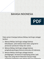 SEJARAH BAHASA