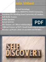 Self Discovery Pesentaton