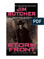 Storm Front (The Dresden Files, Book 1) - Jim Butcher