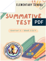 1st Qrtr. Summative Test Fil. WK 34