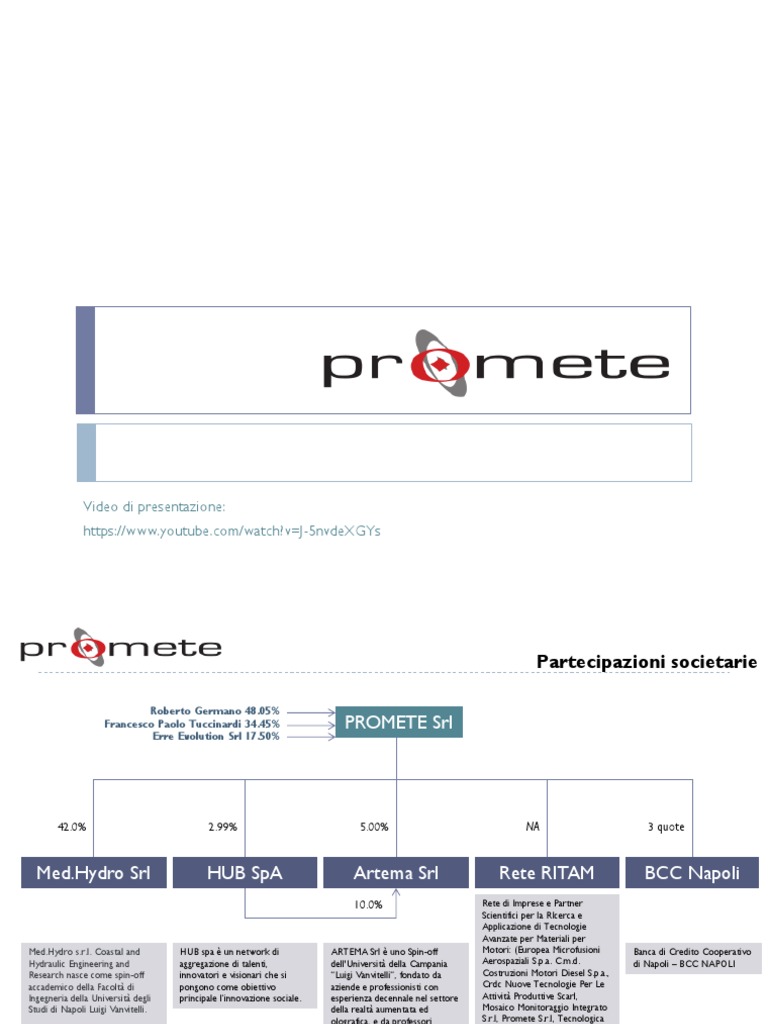 PROMETE Company Profile | PDF