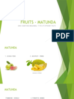 Fruits - Matunda: Aina Ya Matunda Mbalimbali-Types of Different Fruits