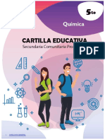 Cartilla 5° Química 3°t