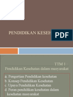 PENDIDIKAN KESEHATAN