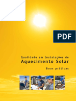 Qualidade Em Instalacoes de Aquecimento Solar