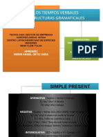 Los Tiempos Verbales Estructuras Gramaticales