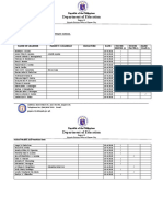 Department of Education: Republic of The Philippines